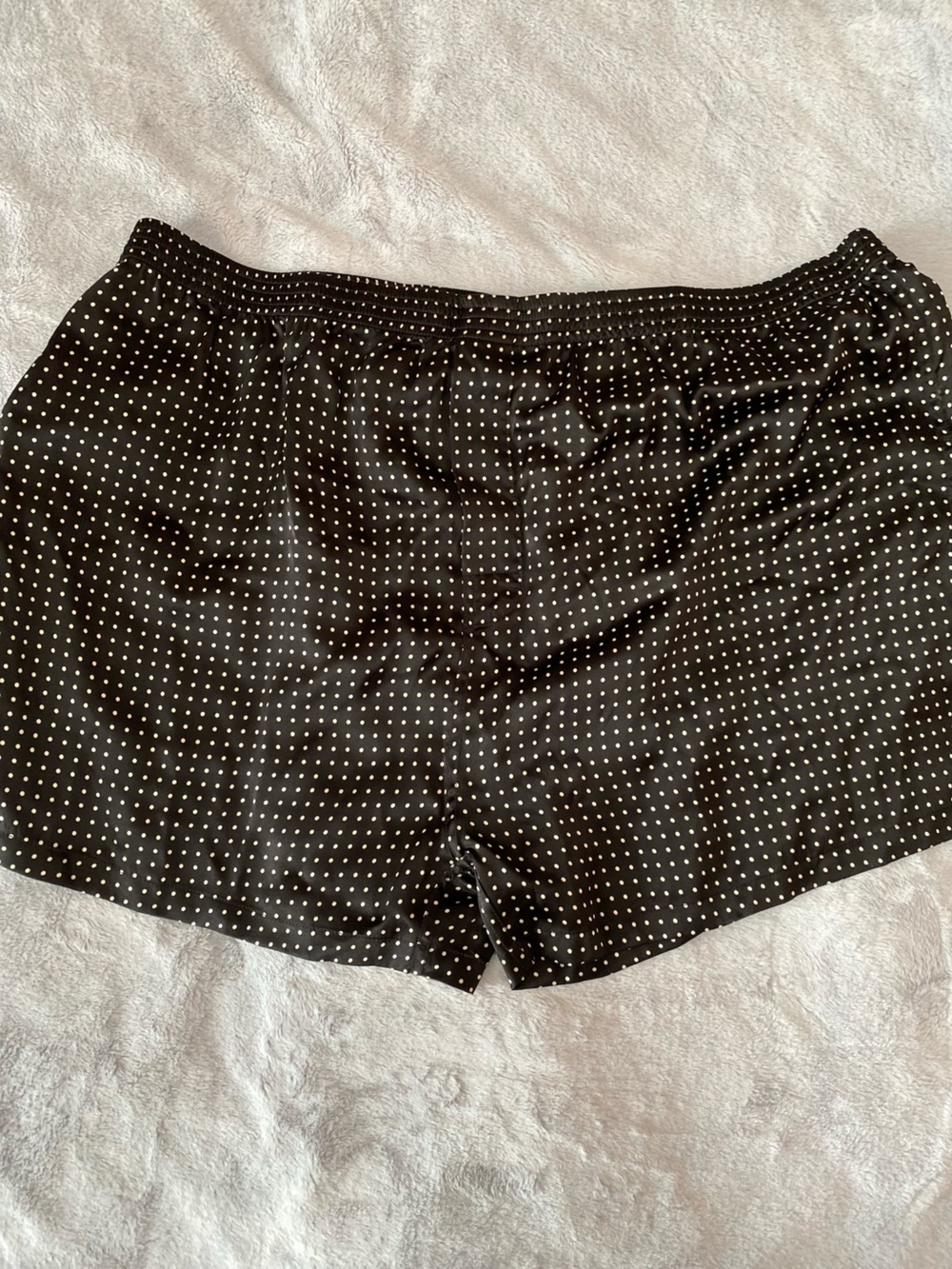 Majestic International men’s Dot print silk boxer